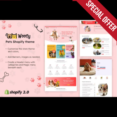 Pets Store Shopify Theme