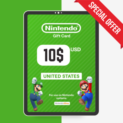 Nintendo eShop $10 USD Gift Card