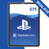 PlayStation Network Card 75 USD