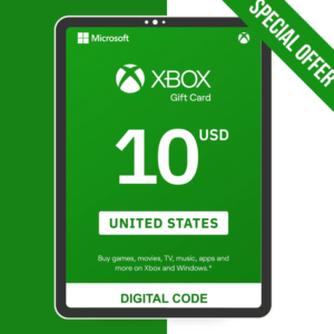 Xbox $10 USD Gift Card (US)