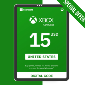 Xbox $15 USD Gift Card (US)