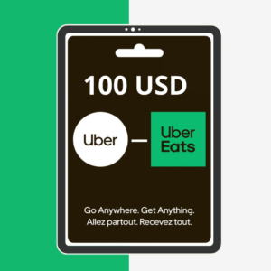 Uber Eats Gift Card 100USD