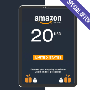 Amazon Gift Card 20 USD - US Amazon Keys