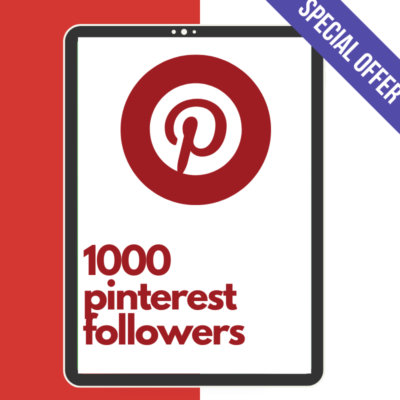 1000 Pinterest Followers