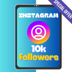 INSTAGRAM 10.000 Followers