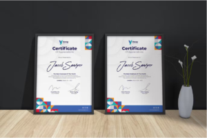 Professional Certificate Template 2024