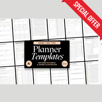 Planner Templates for Canva